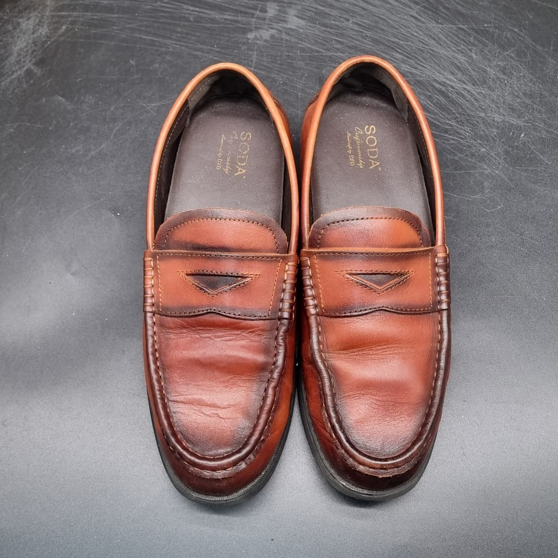 소다 브라운 남성로퍼 260 상품이미지2