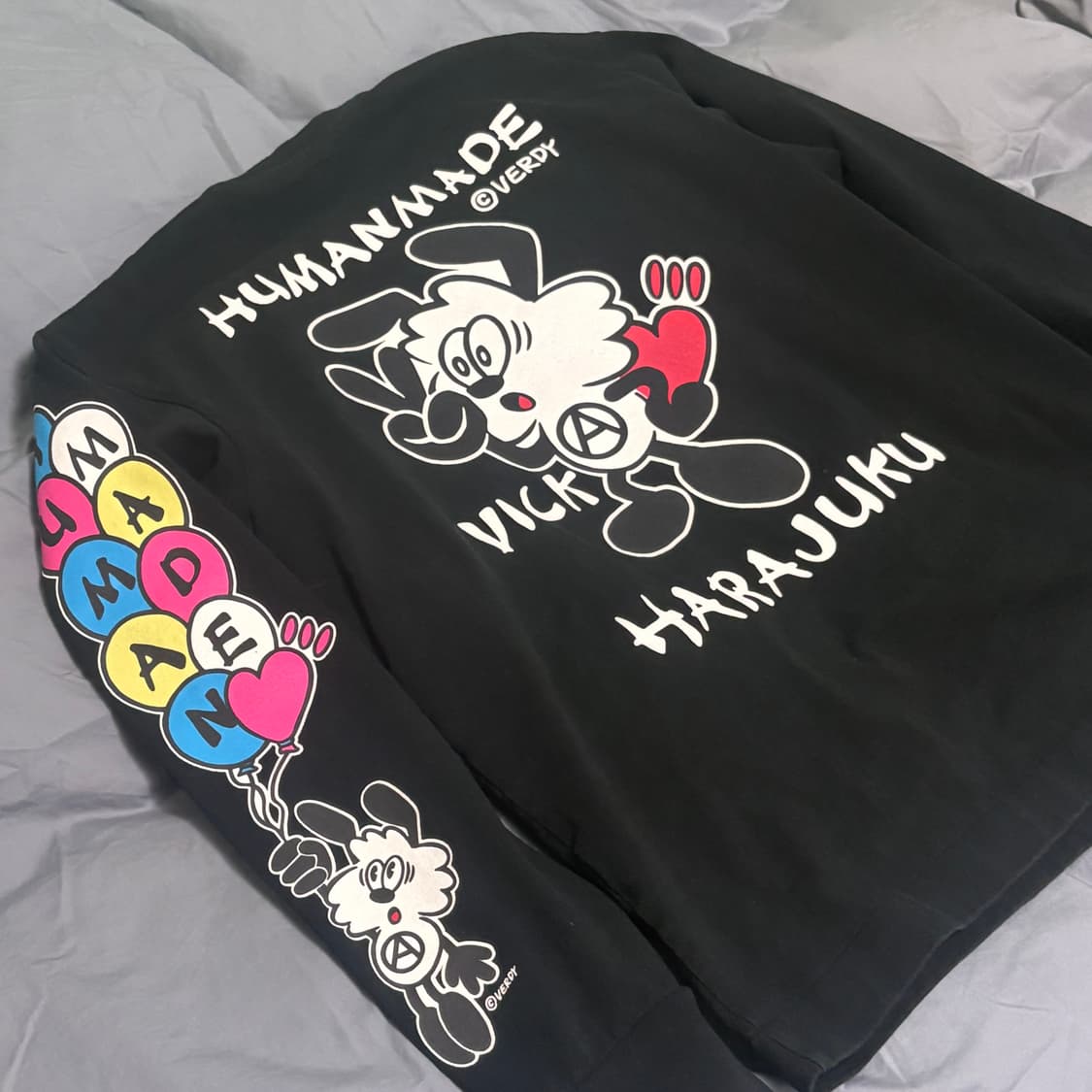 휴먼메이드 베르디 롱슬리브 블랙 S 상품이미지1