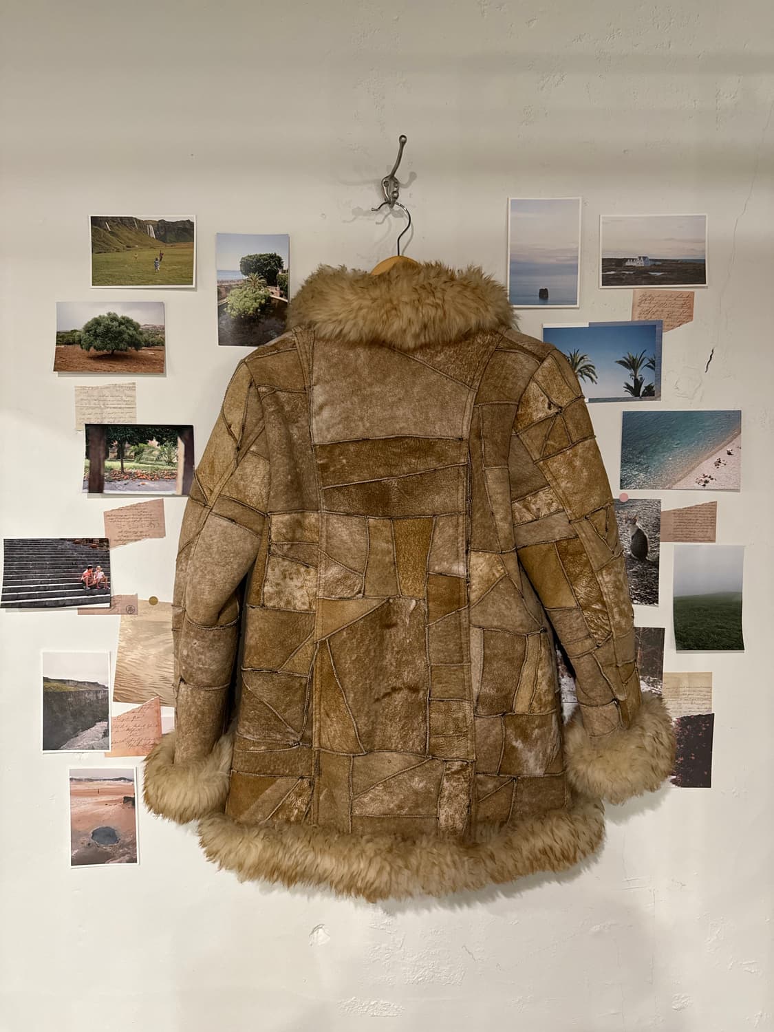 스웨이드 패치 퍼 자켓 상품이미지8