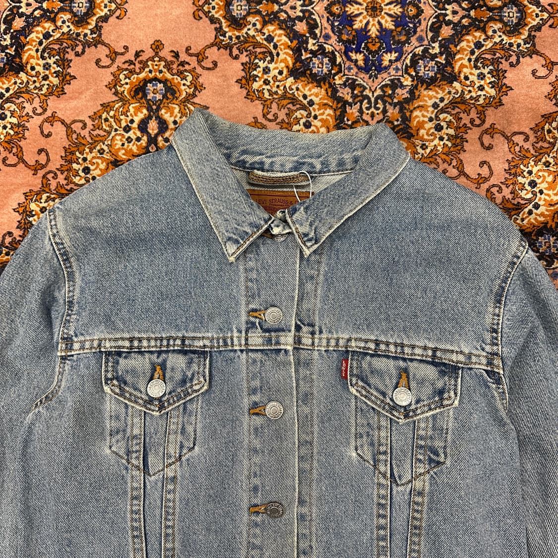 90s USA 리바이스 77597 트러커 자켓 상품이미지3