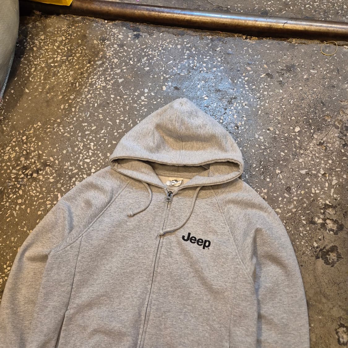 (M)JEEP 그레이 후드집업  상품이미지6