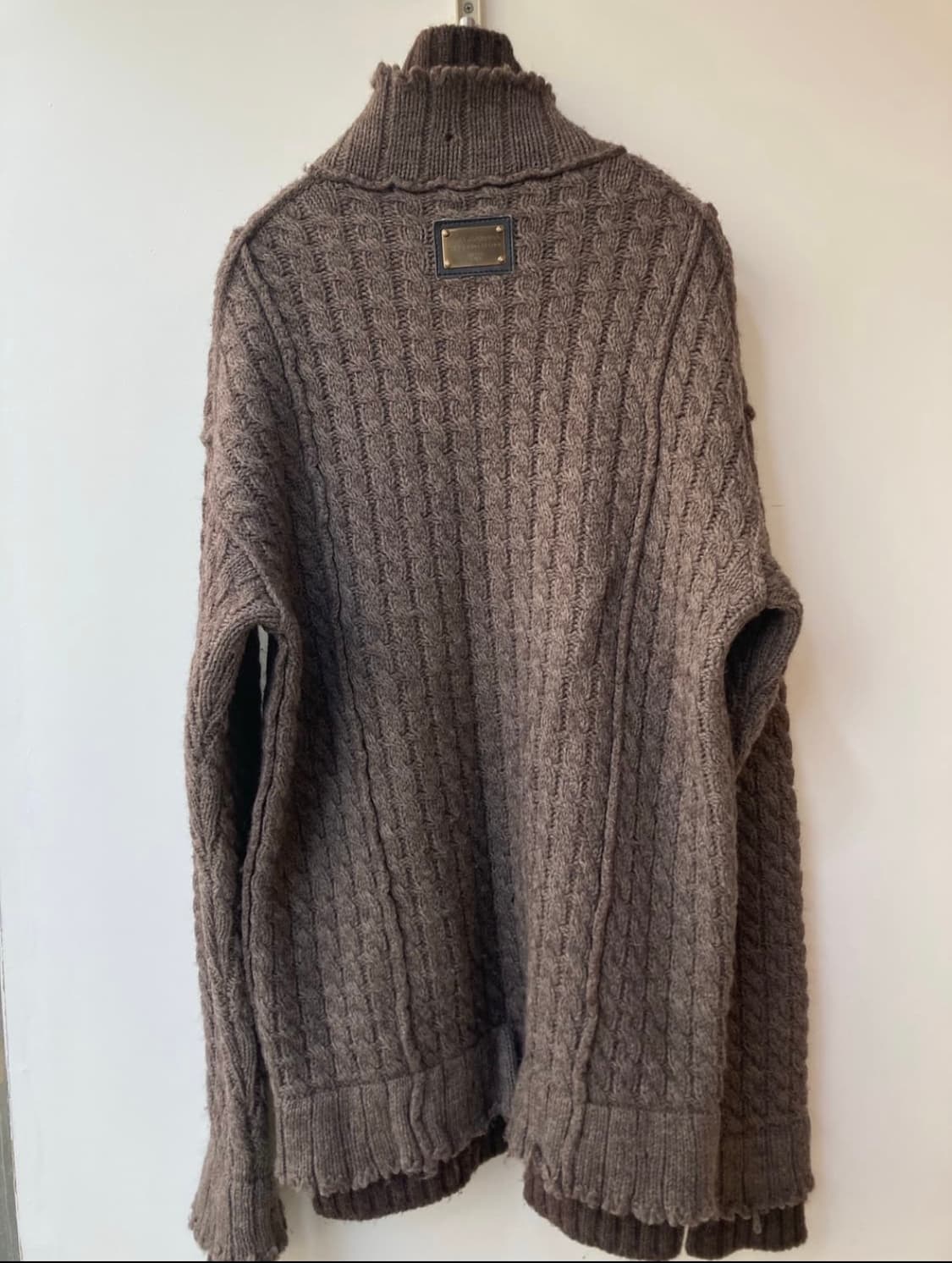 돌체앤가바나 라나울 하이넥 니트 판매합니다 상품이미지2