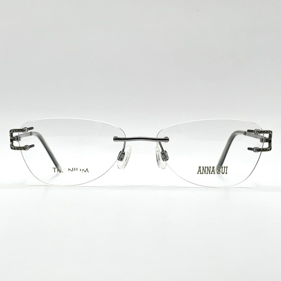 Anna Sui 안나수이 큐빅 무테 안경 상품이미지2