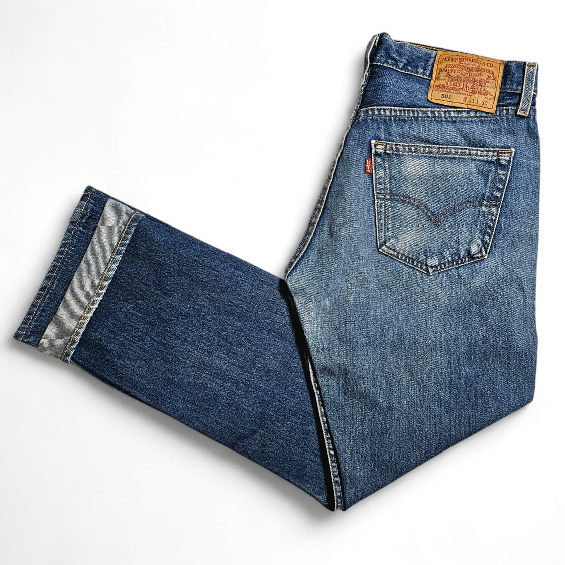 [31][리바이스]00's 501®오리지널 스트레이트핏 굿페이딩 상품이미지3