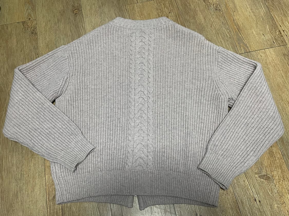 1)웨이비니스 타임리스 풀집업 니트 상품이미지5