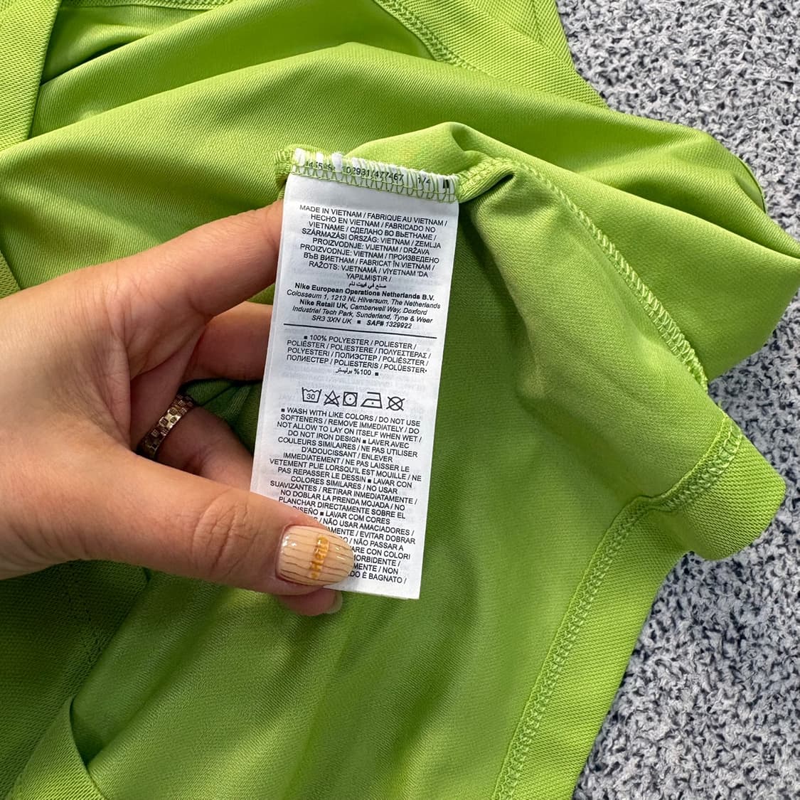 M 나이키 남성 기능성 반팔 티셔츠 0406J 상품이미지7