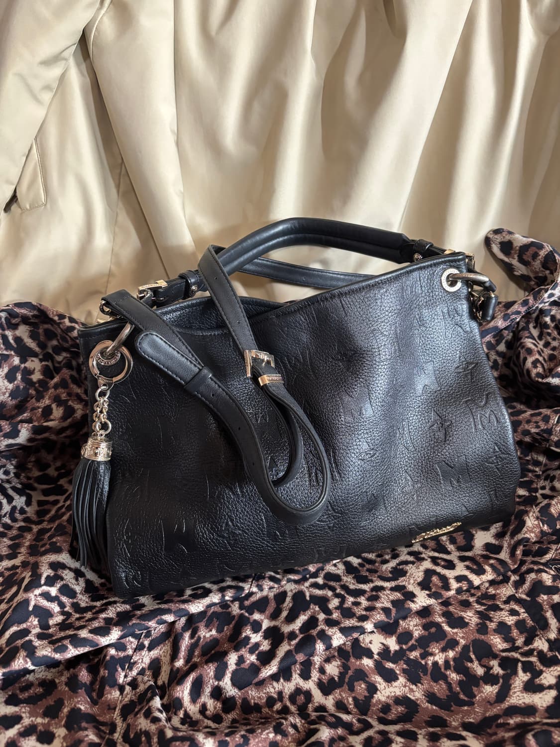 vintage metro city leather shoulder bag 상품이미지1