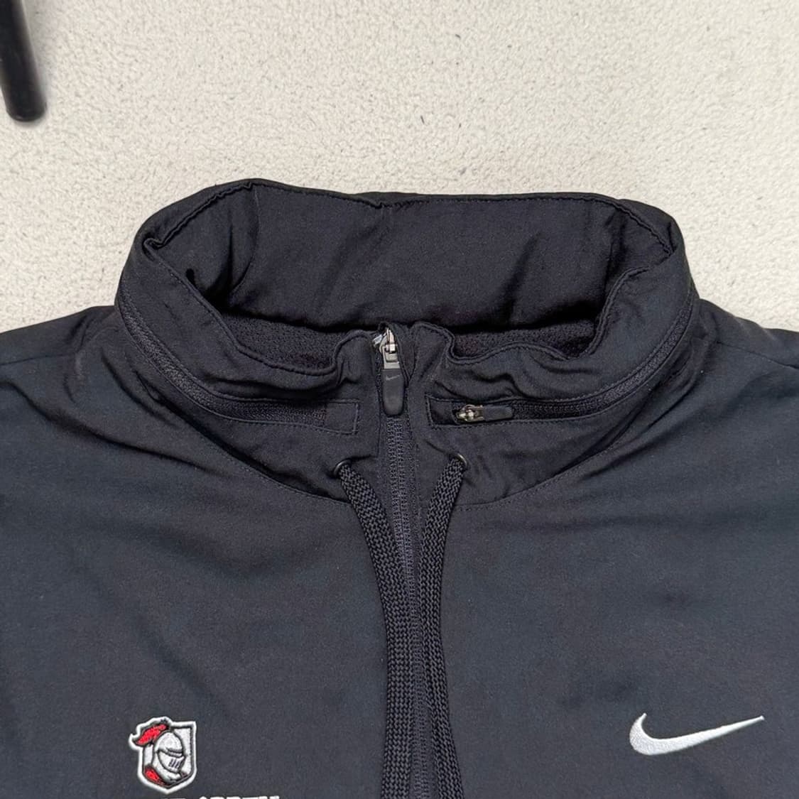 나이키 벨몬트 애비 라크로스 팀 로고 드라이핏 집업 자켓 블랙 XL 상품이미지5