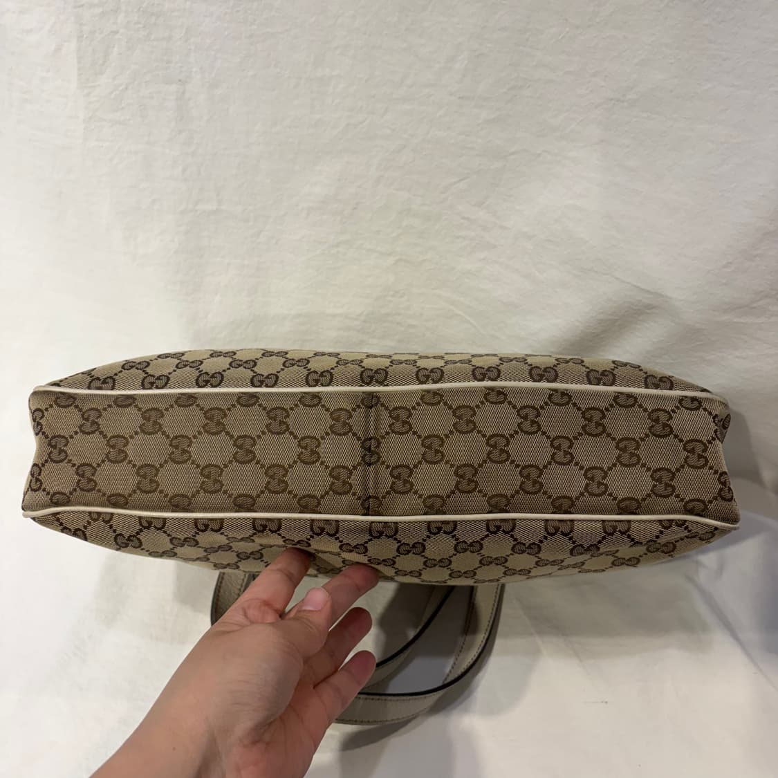 구찌 GG로고 캔버스 호보 숄더백 토트백 가방 상품이미지4