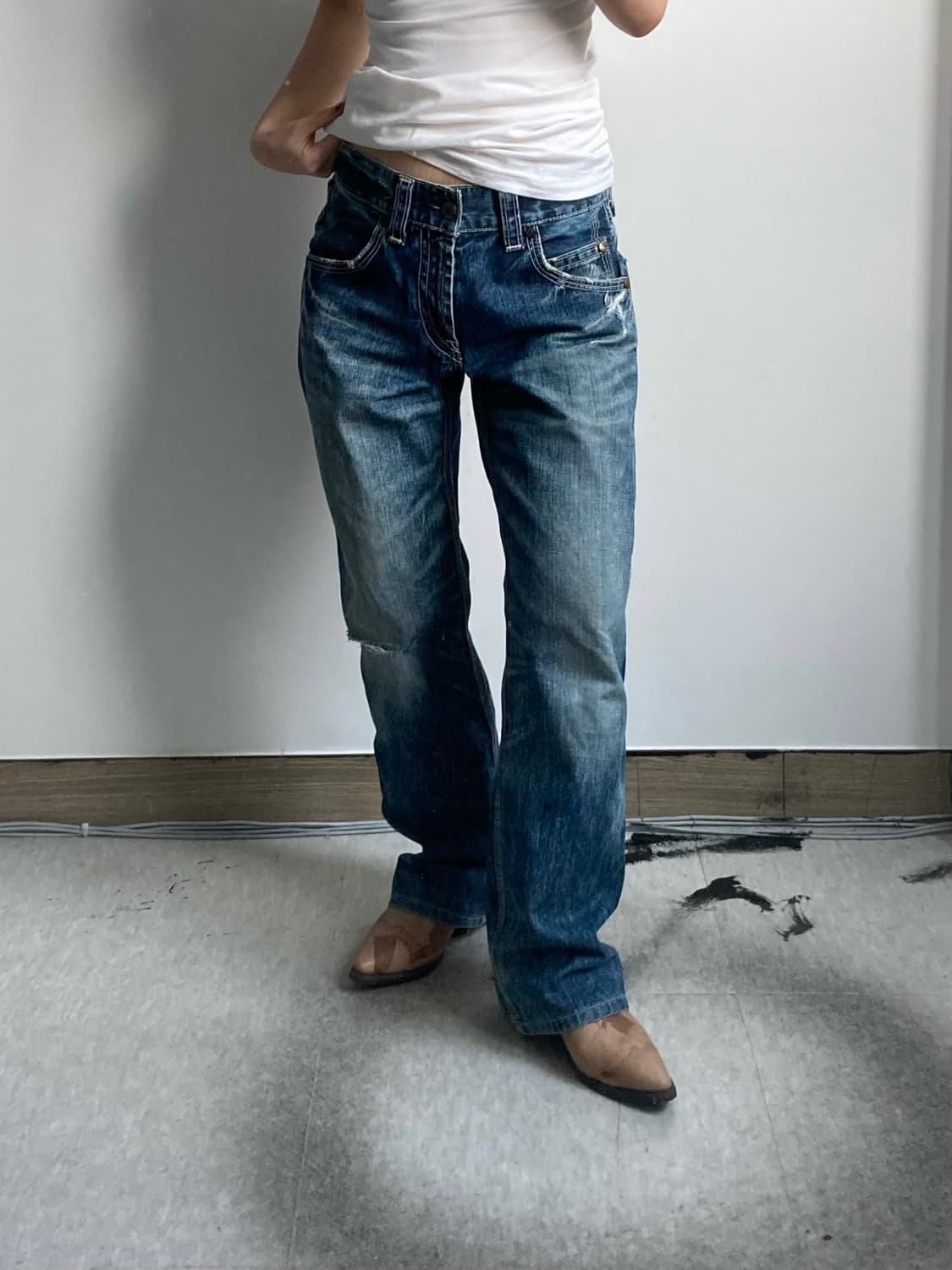 리바이스 신치백 데님 팬츠 상품이미지1