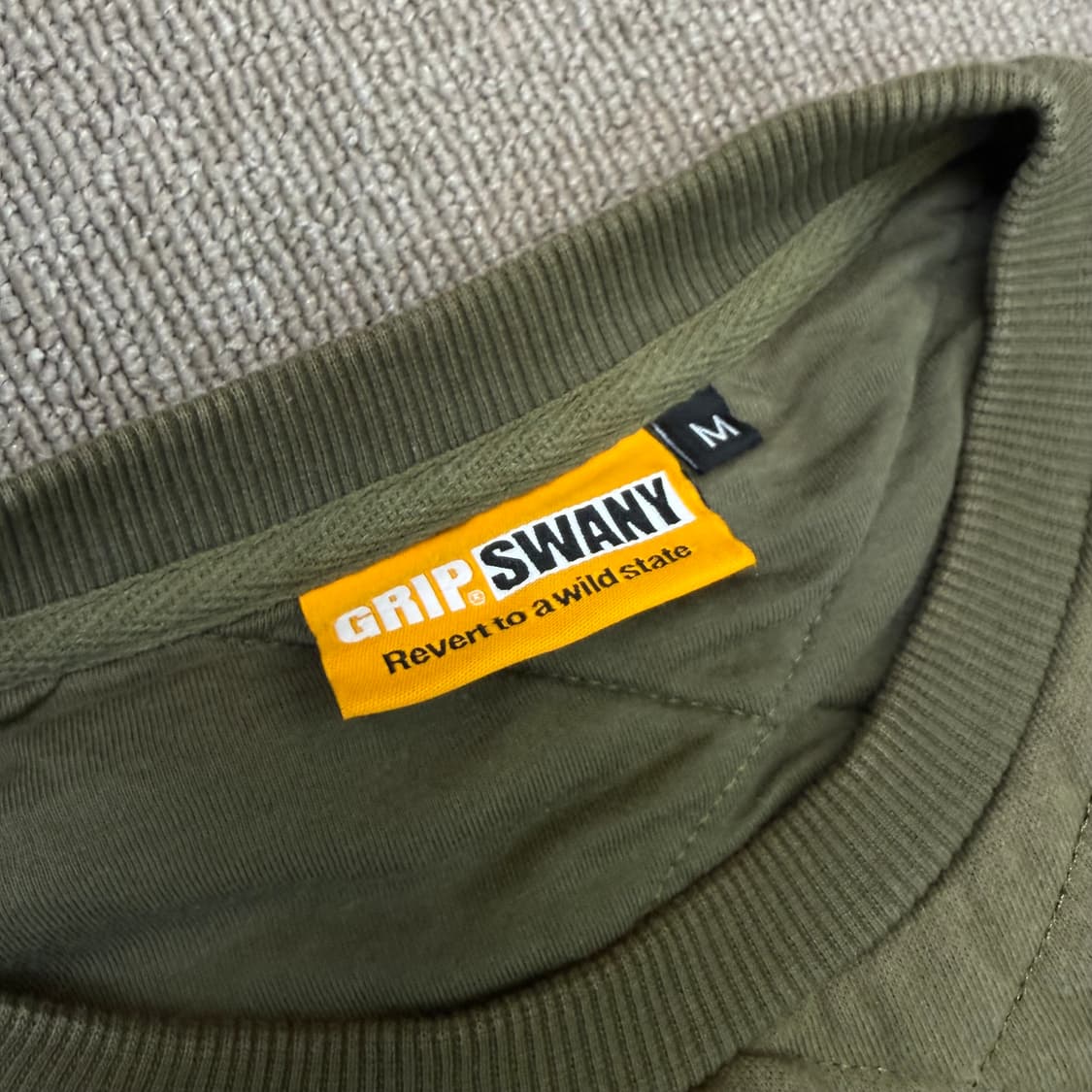 GRIP SWANY 그립스와니 우먼스 퀄팅 맨투맨 m 상품이미지2