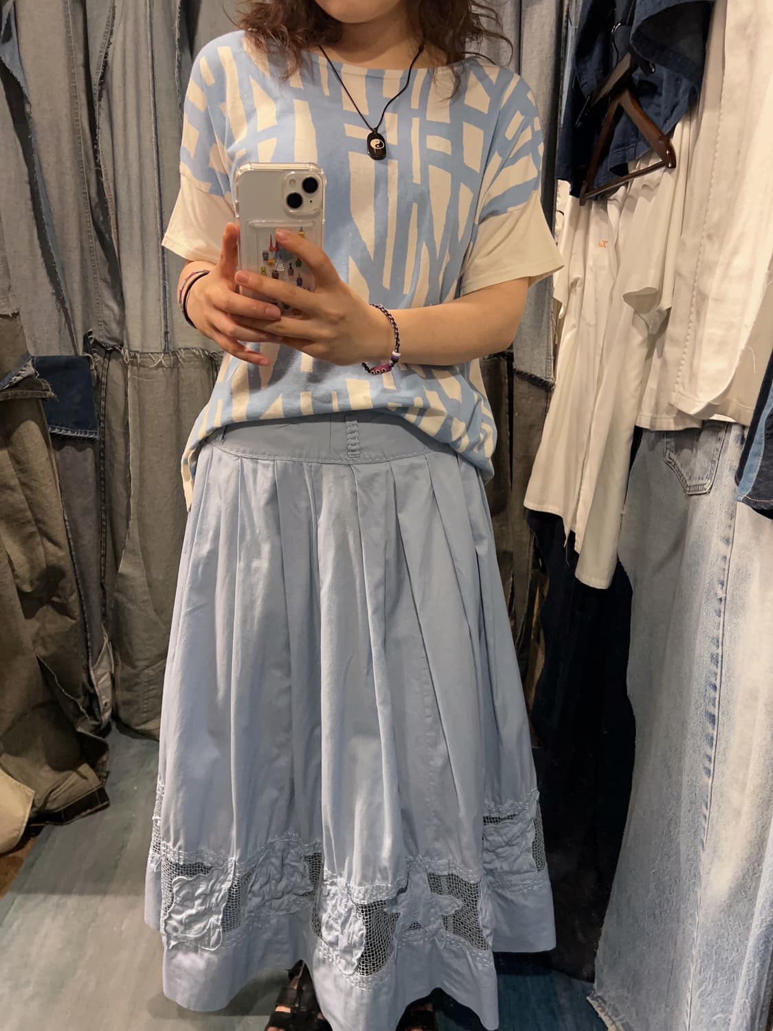 28inch ) JPN Marine Applique Skirt 상품이미지3