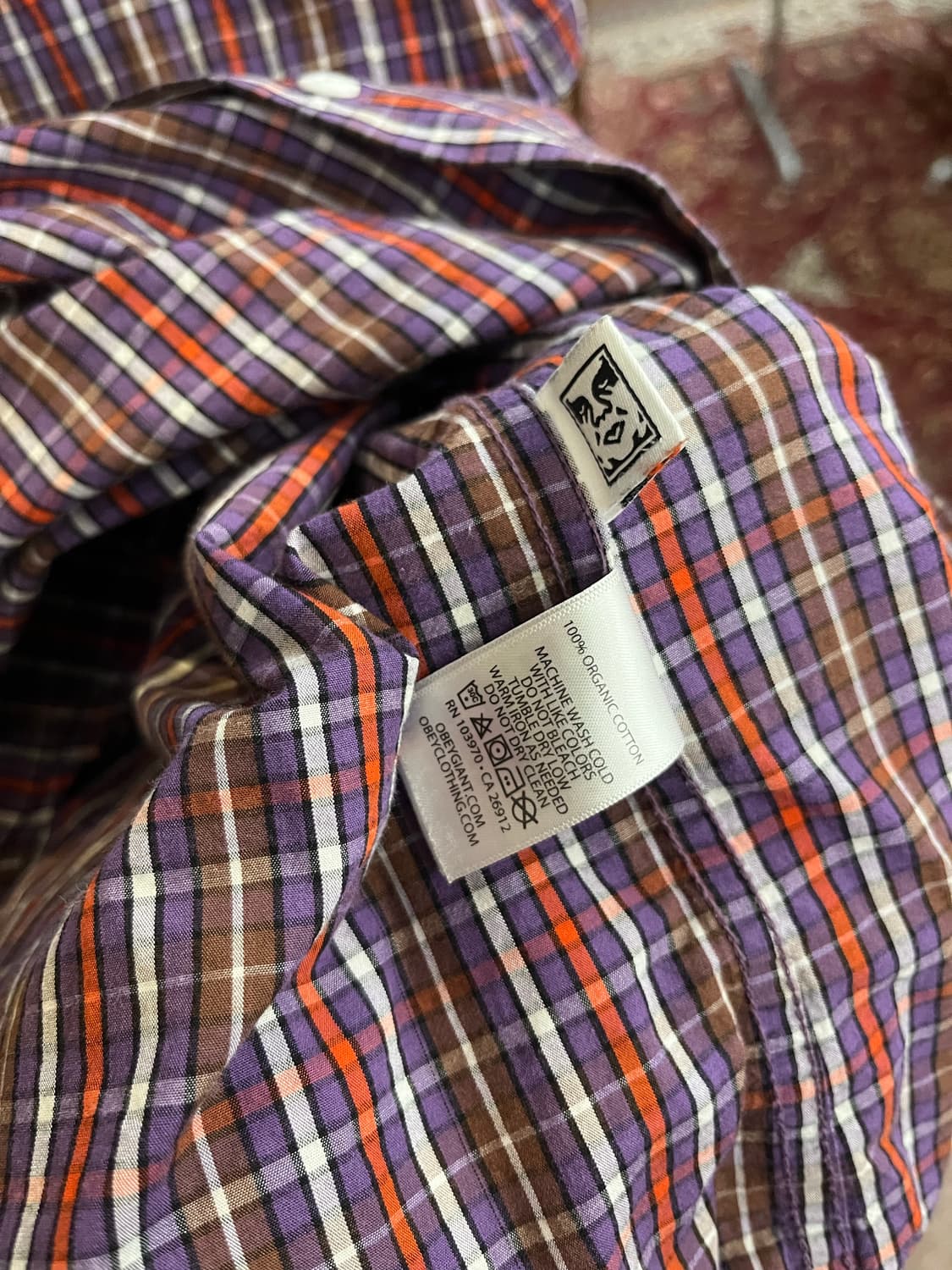 오베이 반팔 체크 셔츠 #csz690 상품이미지5