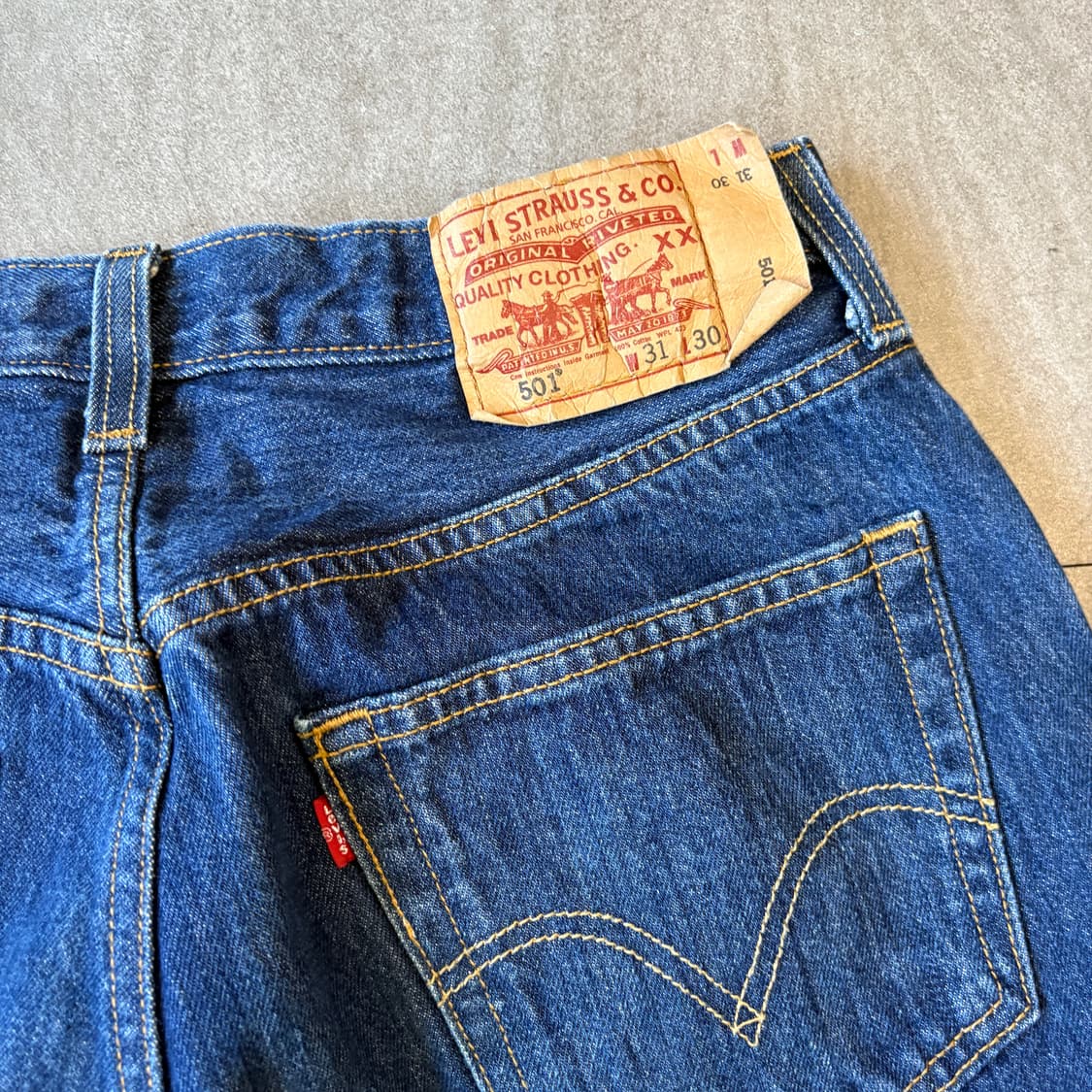 리바이스 정품 바지 오리지널 501 데님 팬츠 상품이미지10