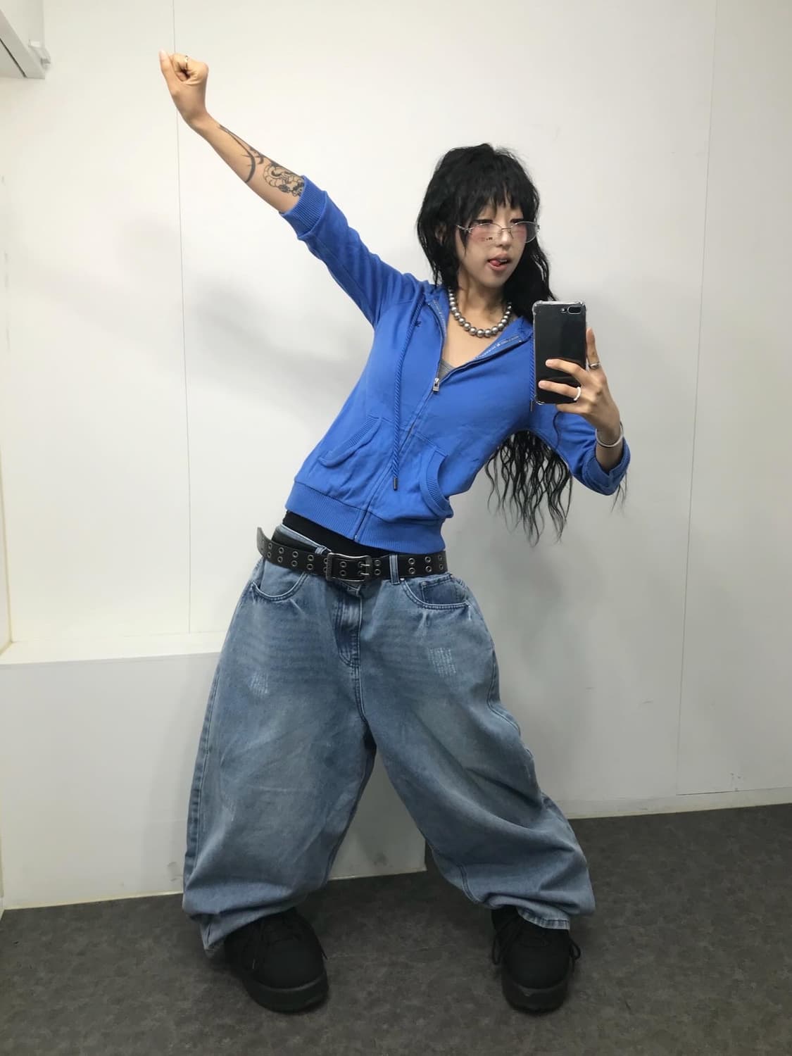 Burberry Knit Hood Zip-Up 상품이미지6