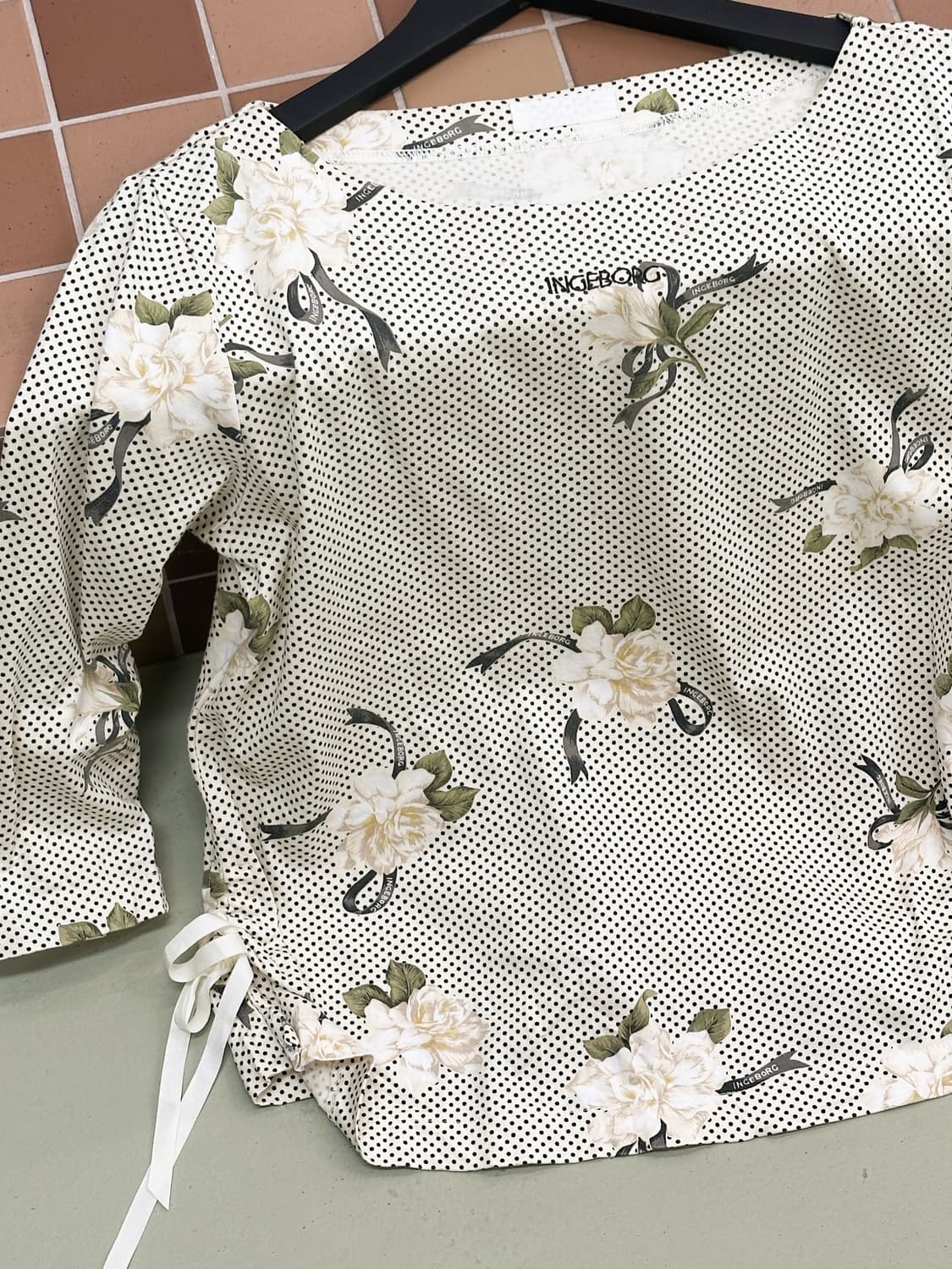 ingeborg rose dot top 상품이미지2