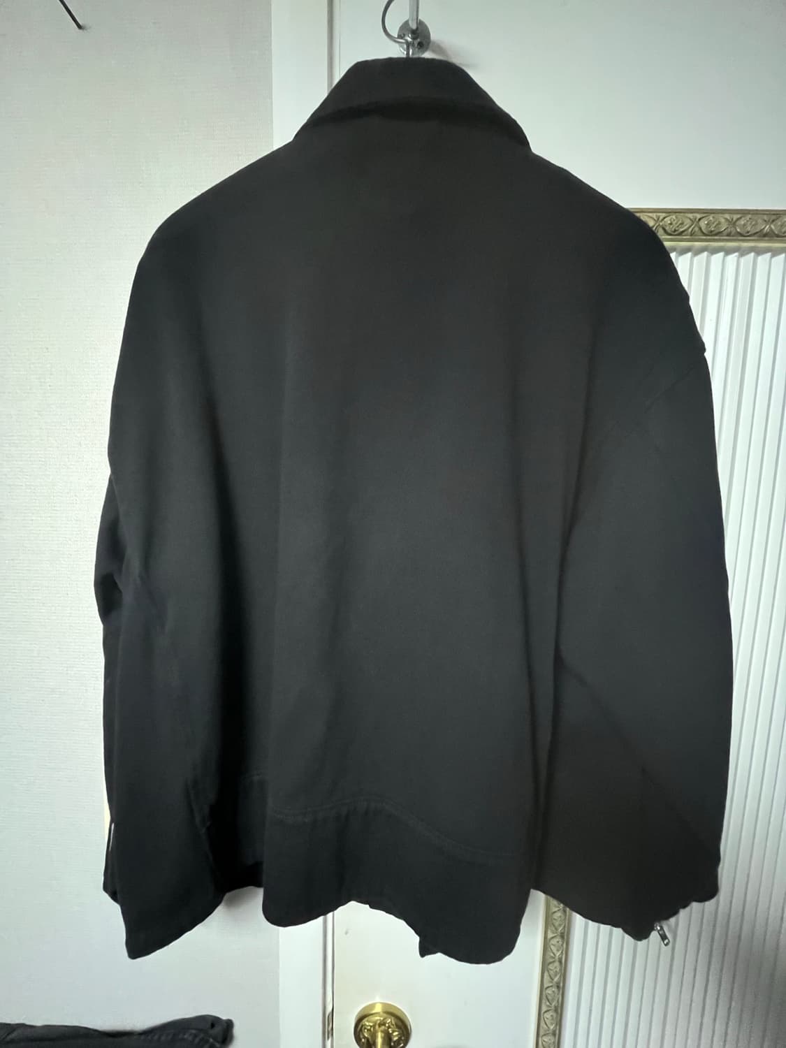 빔즈 코튼 더블 라이더 자켓 블랙 L 상품이미지2