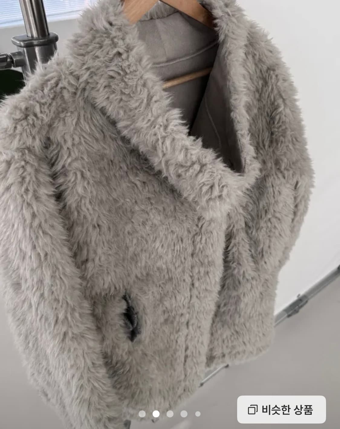 베르크서울 퍼자켓 그레이 상품이미지2