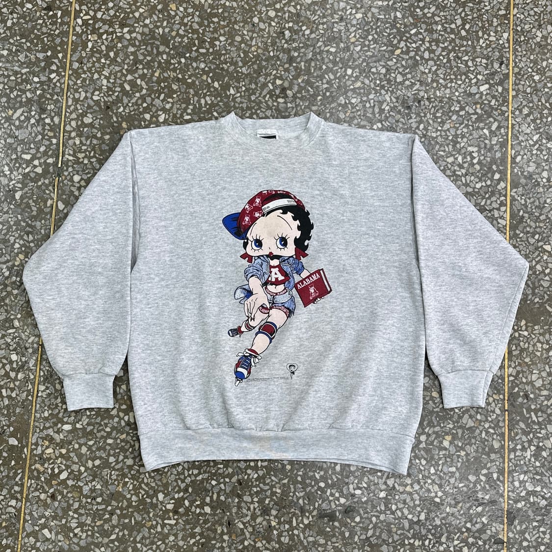 90s USA 베티붑 빈티지 스웻셔츠 XL 상품이미지1