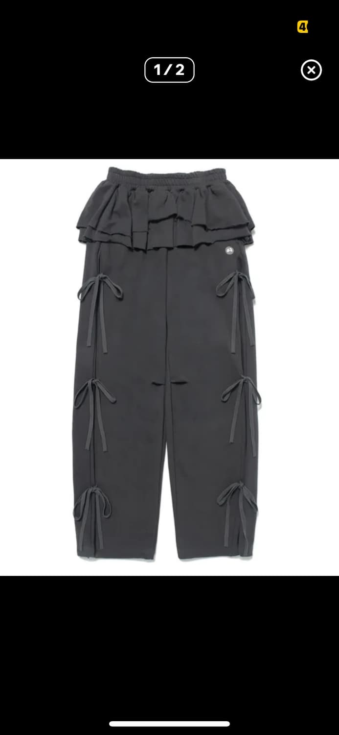 허그유어스킨 프릴 스커트 조거팬츠 상품이미지1