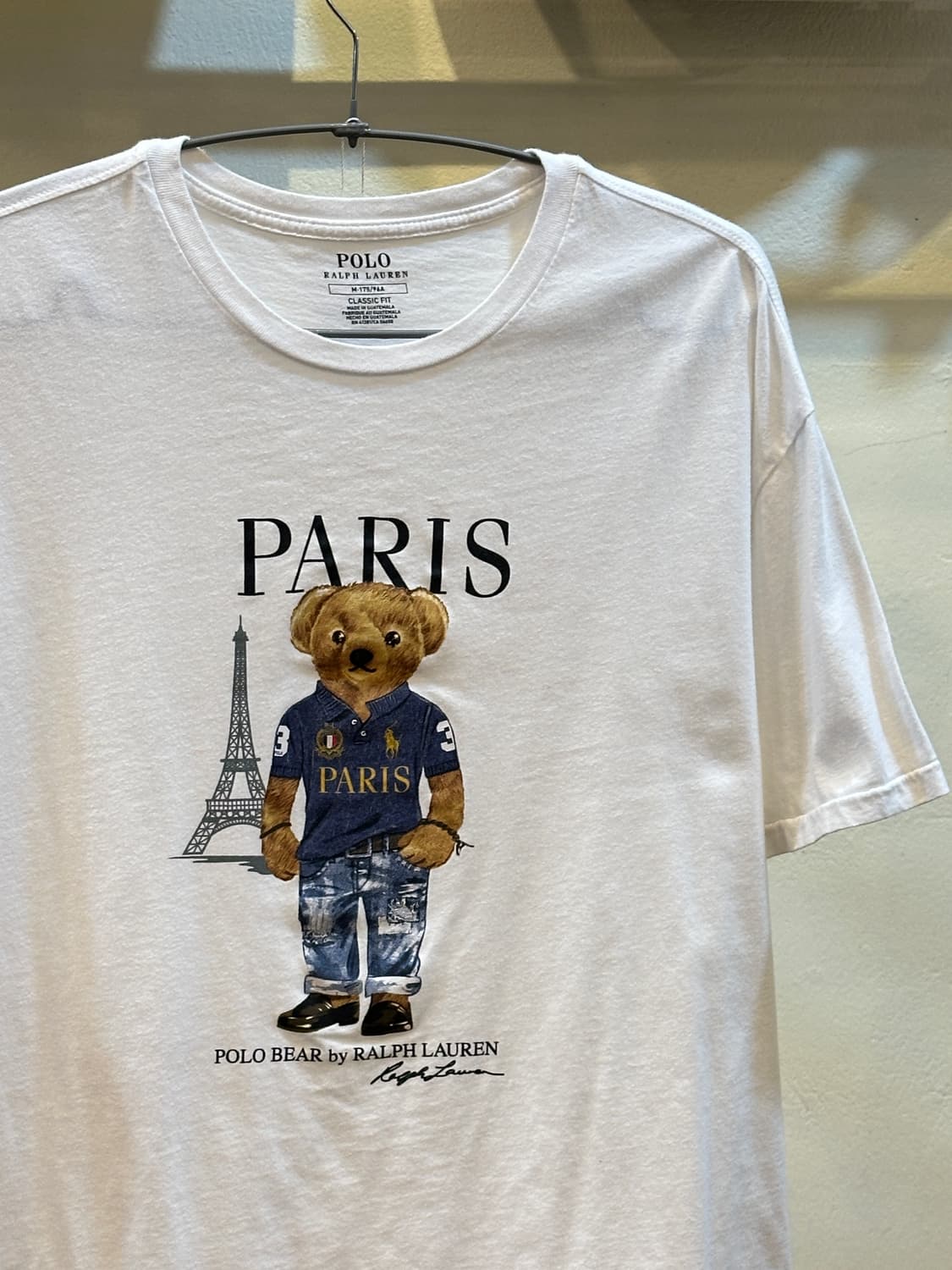 폴로 랄프로렌 파리 베어 코튼 티셔츠 상품이미지4