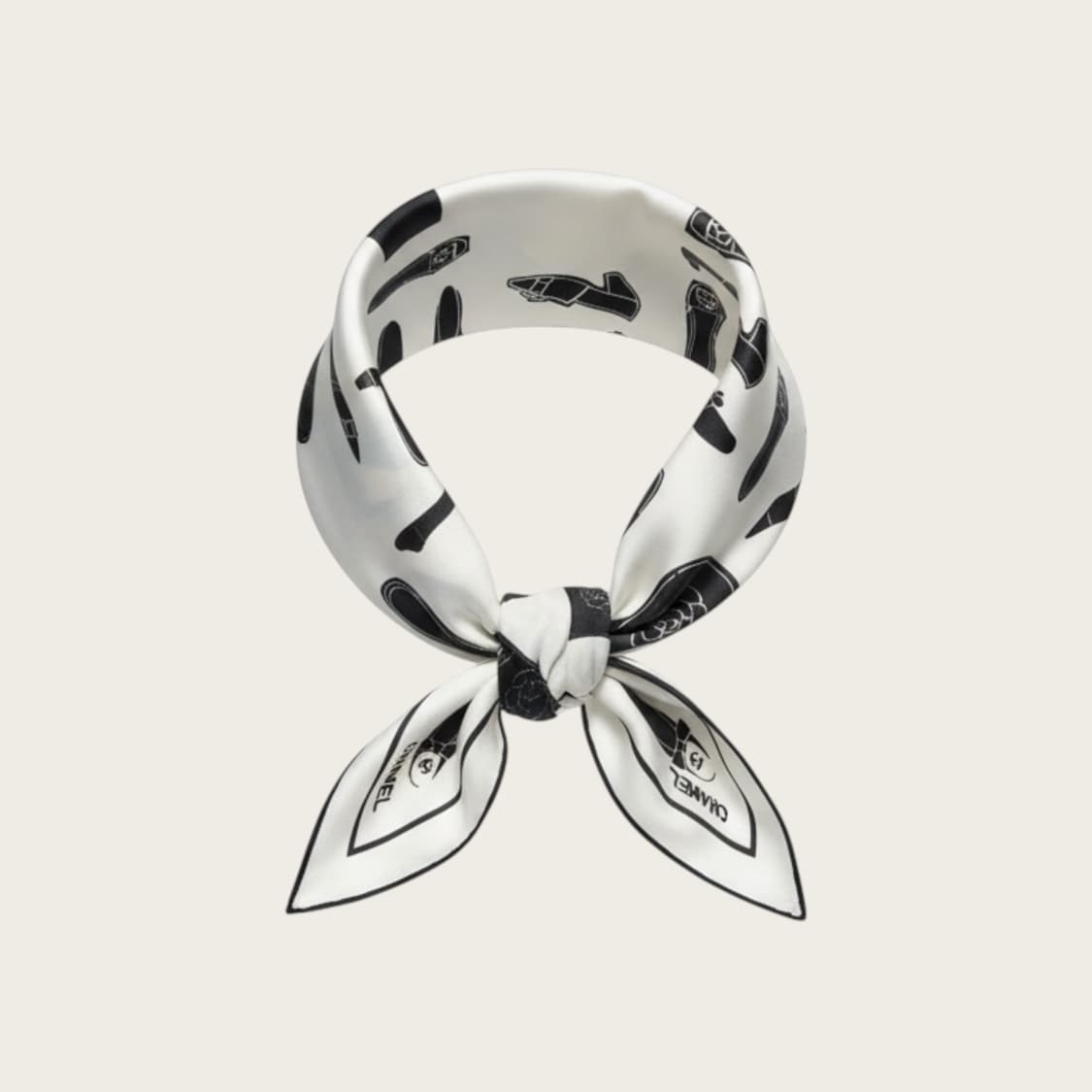 샤넬 00s 실크 스카프 상품이미지1