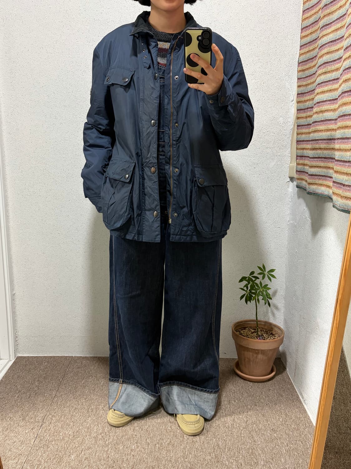 바버 인터네셔널 논왁스 자켓 상품이미지2