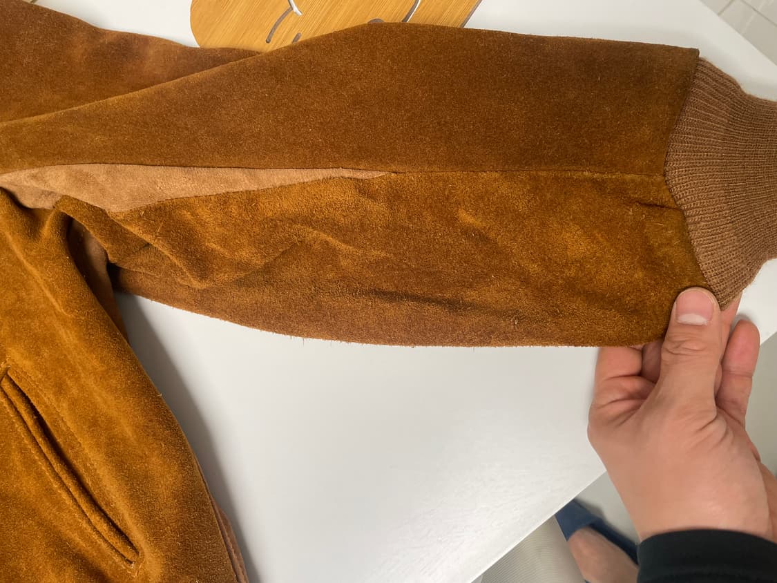 쇼트 schott 327 스웨이드 봄버 가죽자켓 40(100-110) 상품이미지7