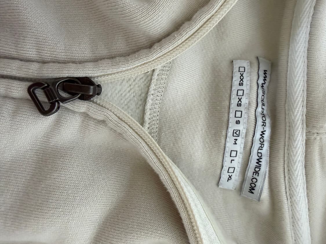 SCULPTOR Beaded Saint Hoodie Zip-Up M 상품이미지4