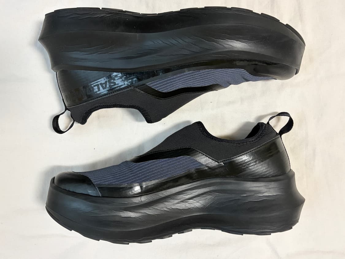 살로몬 x 꼼데가르송 슬립온 플랫폼 블랙  CDG x SALOMON 상품이미지4
