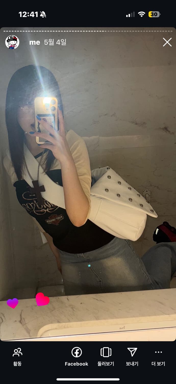 할리데이비슨 7부 소매 티셔츠  상품이미지5