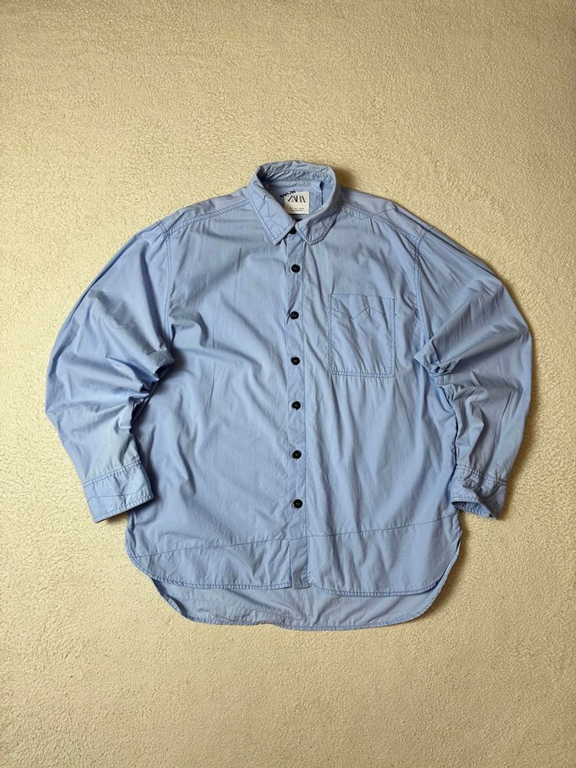 자라 x 아더에러 오버 스카이블루 셔츠 PN7327 상품이미지1