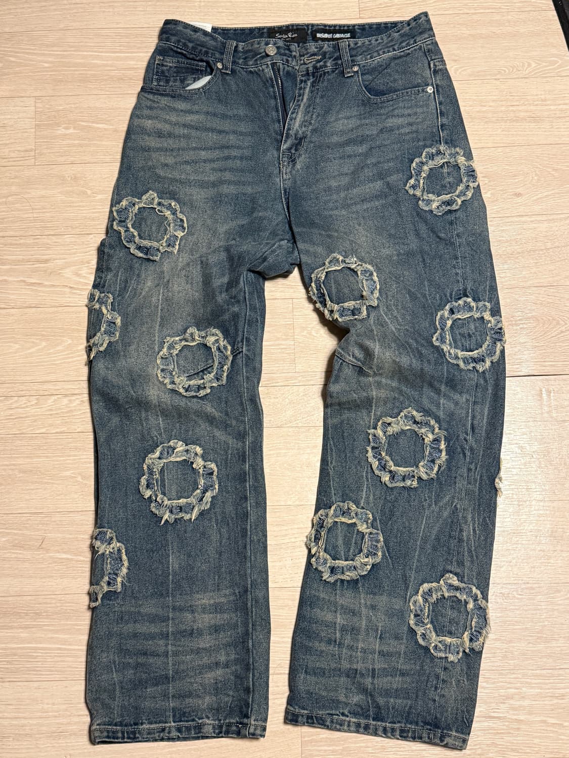 인세인개러지 스모크라이즈 데님 팬츠 30사이즈 상품이미지1