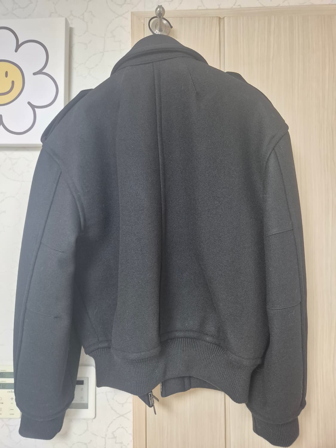 노이어 헤비 울 블루종(48사이즈 / 블랙) 상품이미지2