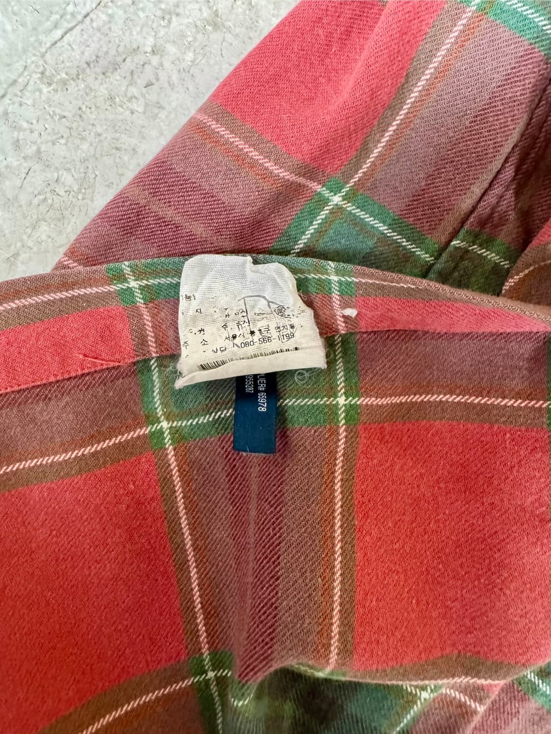 폴로 랄프로렌 플란넬 체크셔츠 상품이미지5