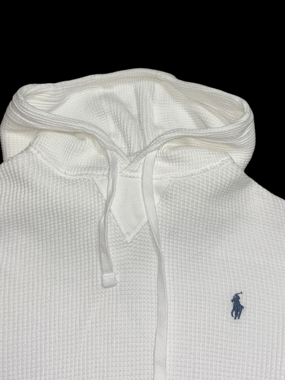 폴로 랄프로렌 와플 니트 후드티 상품이미지3