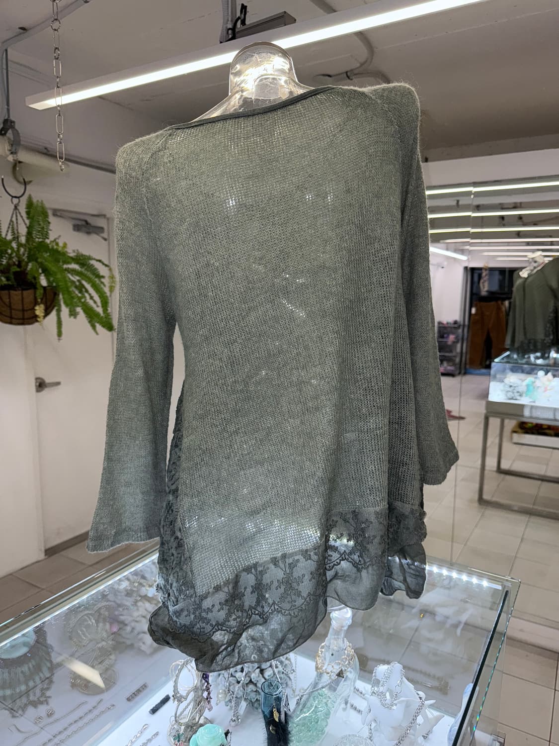 pigment patchwork knit top 상품이미지4