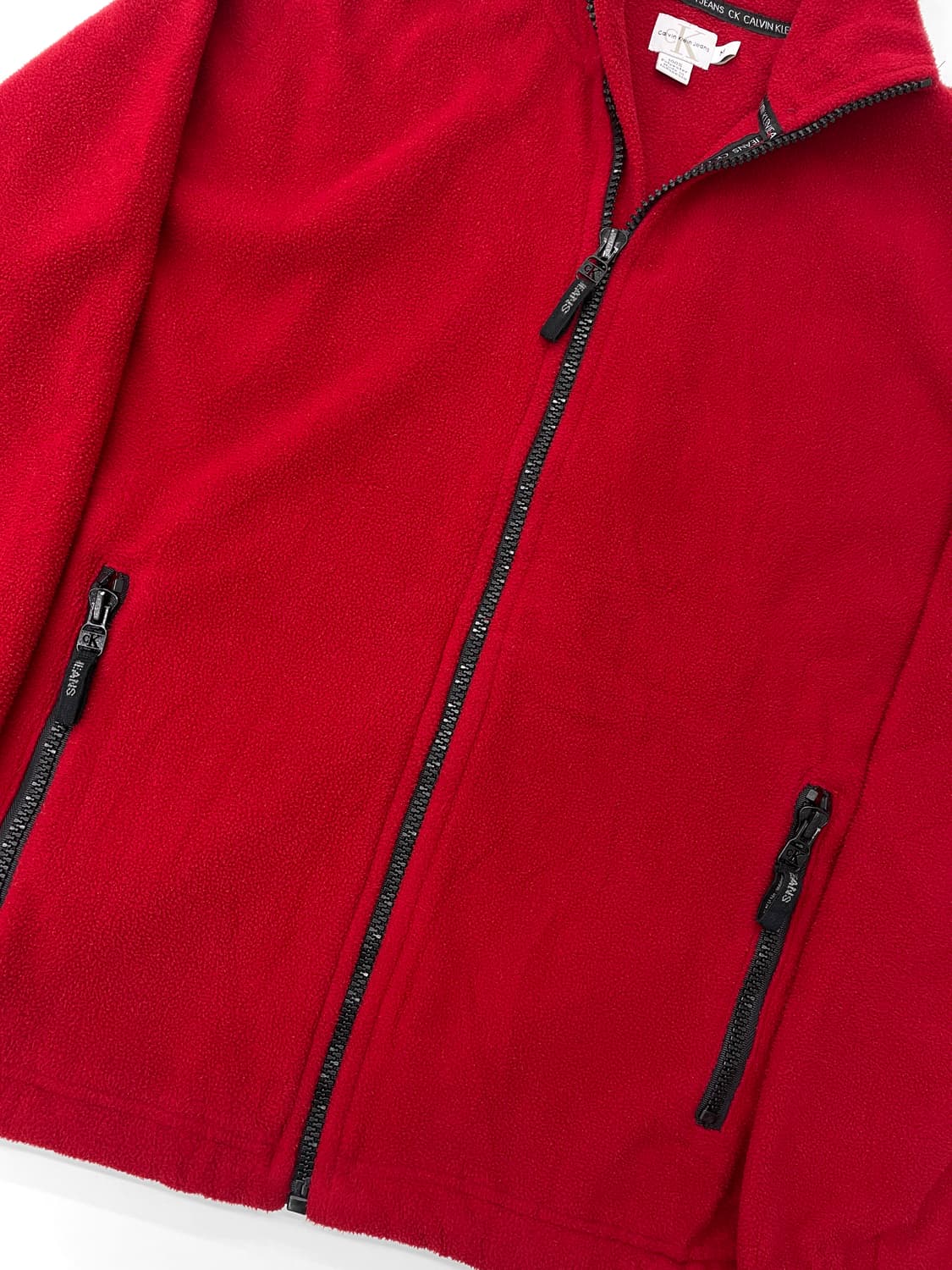 90~00s 빈티지 캘빈 클라인 진스 플리스 자켓 상품이미지4