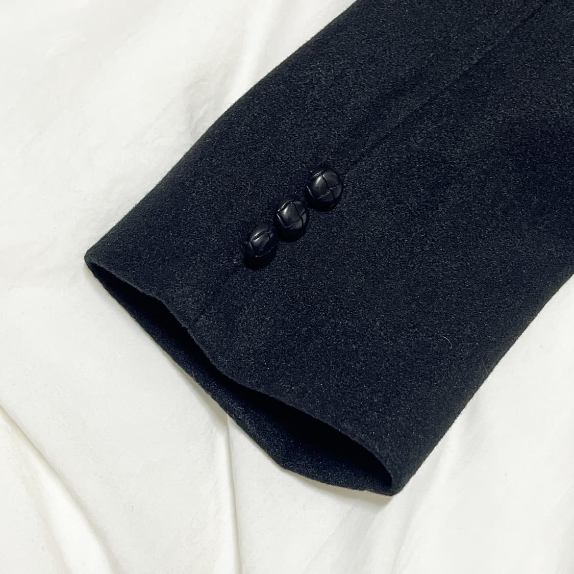 빈티지 ) 리본포인트 오픈크롭자켓 상품이미지5