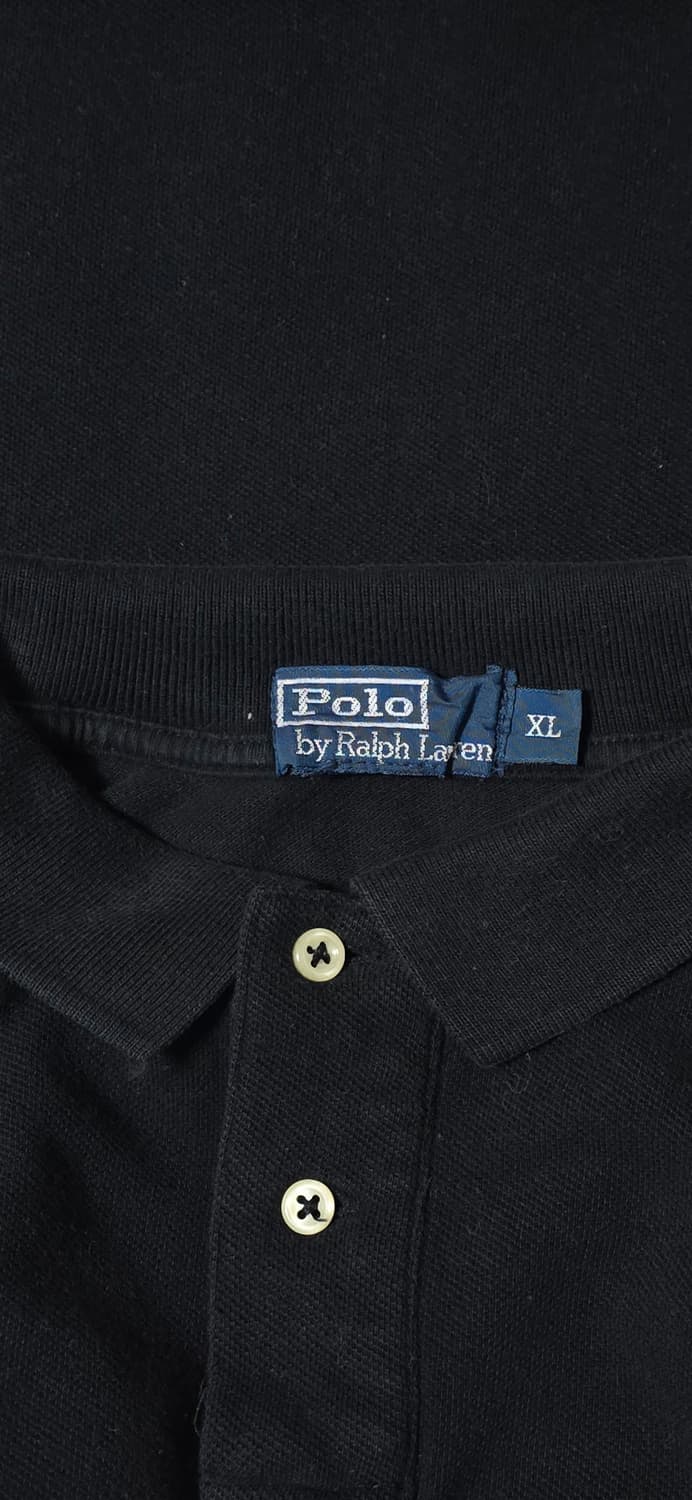 폴로 랄프로렌 블랙 카라티 XL 상품이미지3