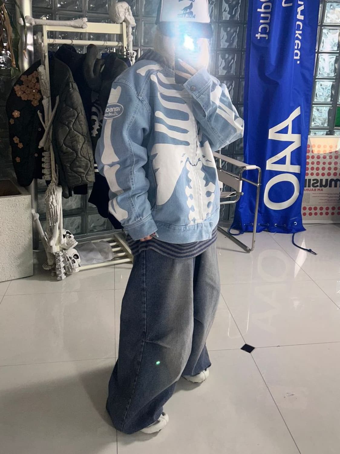 BONE RIDER DENIM JACKET 데님 재킷 RZV-2505 상품이미지2