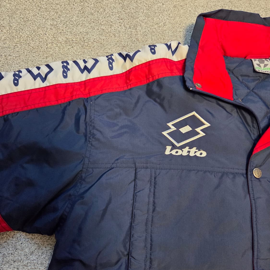 Lotto 로또 누빔점퍼 패딩 L-XL(100-105) 상품이미지3