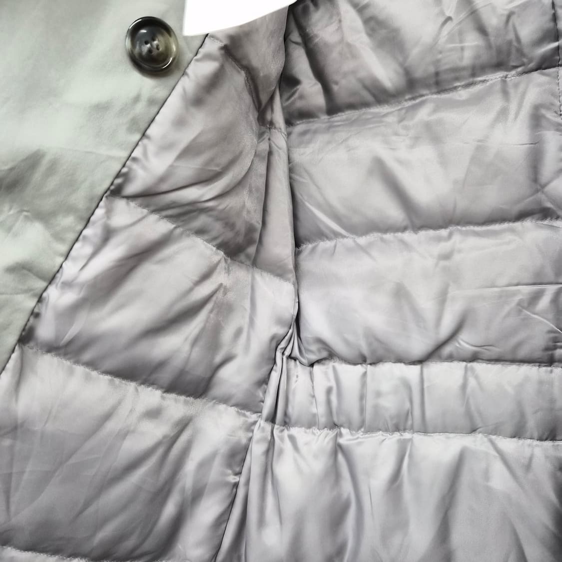 띠어리 더블 버튼 코트 그레이 여성 S 상품이미지7