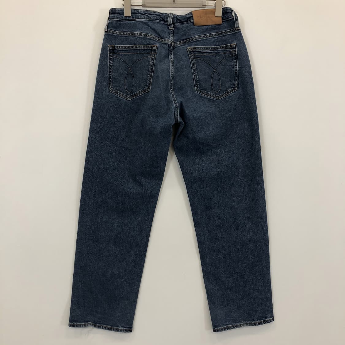 ck 캘빈클라인 레더패치 레귤러 데님진 30 인치 스판 상품이미지3