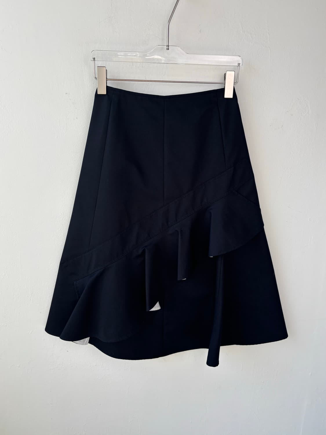 비대칭 드레이프 스커트 상품이미지6