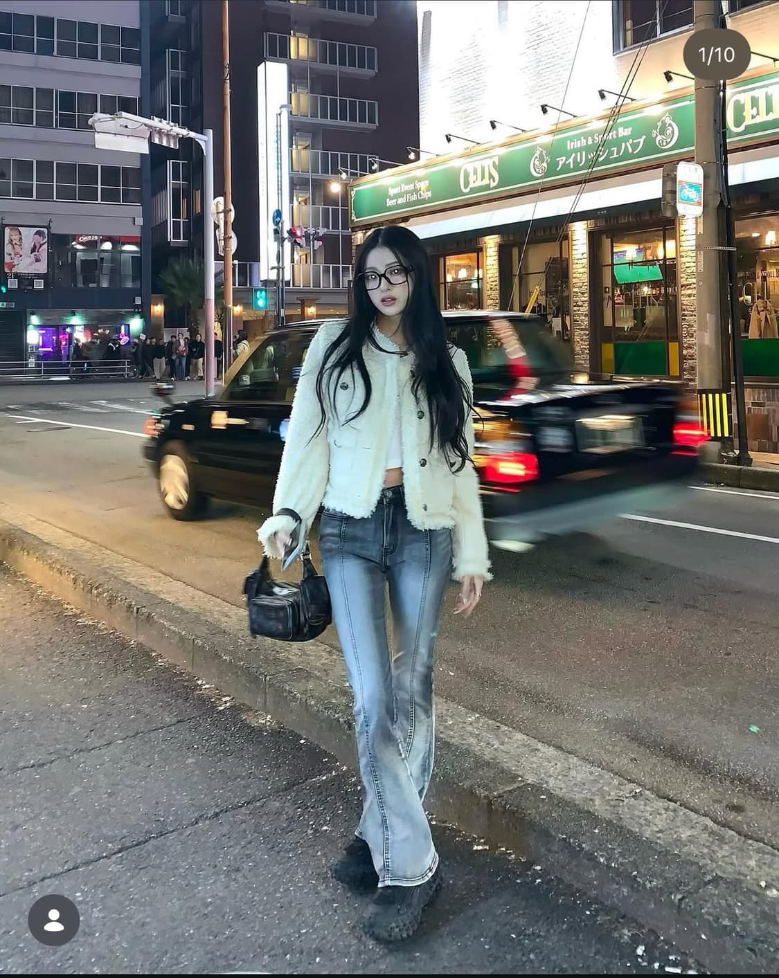 [단종] 카키포인트 부츠컷 데님 팬츠 (그레이) 상품이미지1