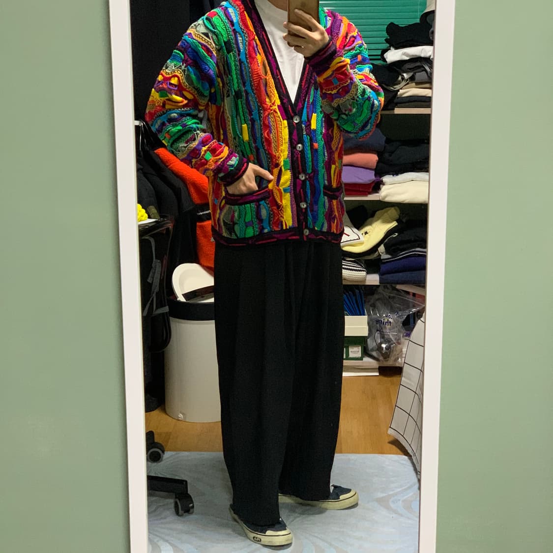 쿠지 레인보우 가디건(정품) 상품이미지2