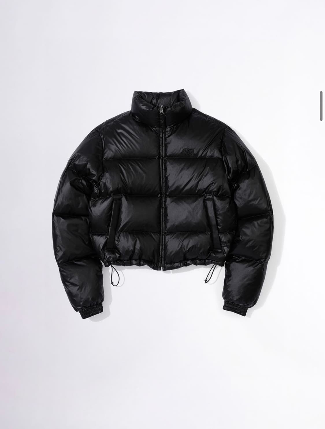 스컬프터 104 Cropped Puffer Down Black 상품이미지1