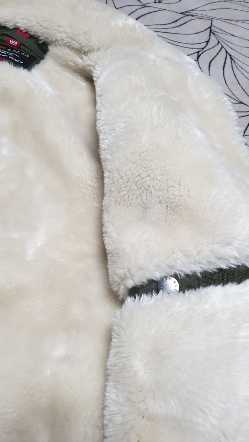 국내 정발 ALPHA INDUSTRIES B-15 항공 점퍼 남여공용 S 상품이미지9