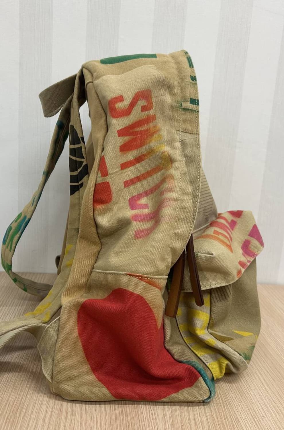 비비안 웨스트우드 락시크 캔버스 백팩 상품이미지4